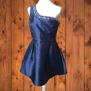 MIDNIGHT DOLL JUNIORS SIZE 7 BLUE HOMECOMING/PROM FORMAL DRESS NEW
